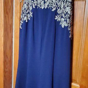 Rina di Montella RD2652 Navy/Gold Mother of the Bride gown